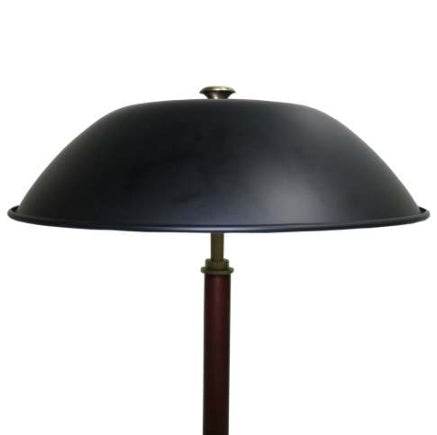 High Quality Hotel European Modern Bed Side Nightstand Decorative Led Table Desk Lamp, Cosmiclume Black Umbrella Shaped Table Lamp - Walnut - Bronze 110V - EX-STOCK Canada