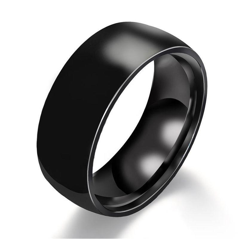 Anillos de pareja de acero inoxidable Sol Luna - EX-STOCK Canada