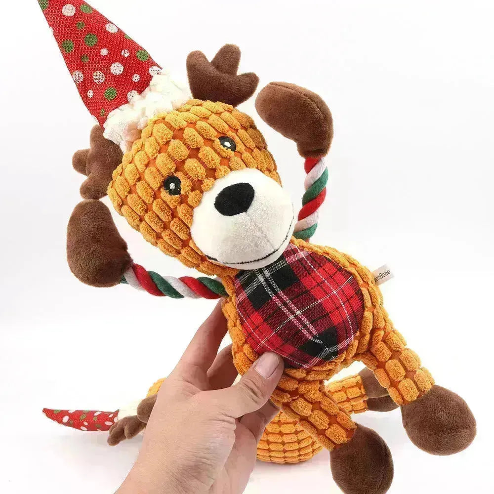 Jouet de sondage pour animaux de compagnie de Noël