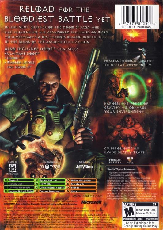 Doom 3 : Résurrection du Mal