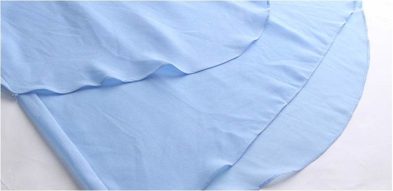 New Spring Summer Women Chiffon Loose Blouse top O-Neck Short sleeve Plus size - EX-STOCK Canada