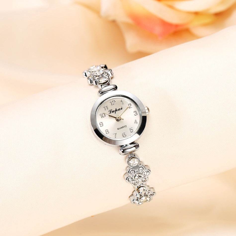 Ladies flower bracelet watch - EX-STOCK CANADA