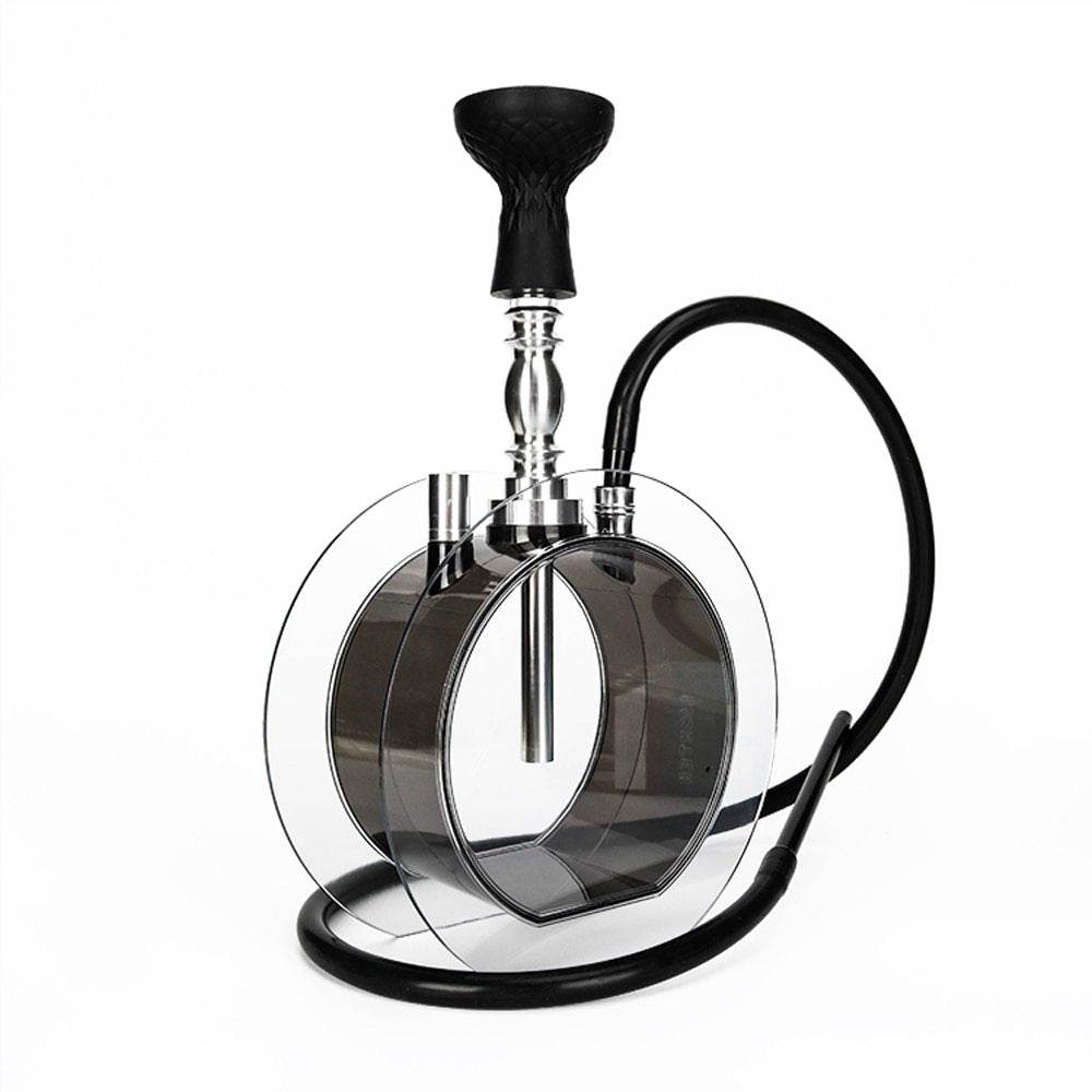 Acrylic round pot hookah set - EX-STOCK Canada