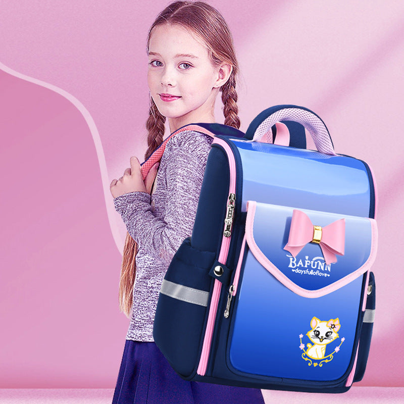 Large Capacity Children's To Reduce Study Load Spine Protection Schoolbag EX-STOCK