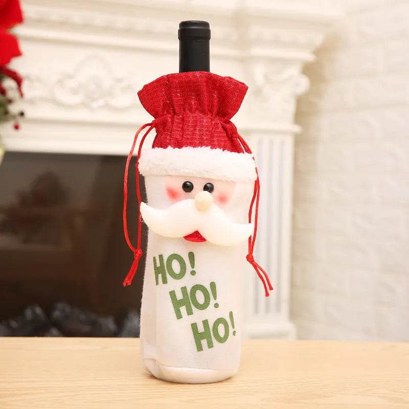 Christmas Decorations Christmas Wine Bottle Socks - EX-STOCK Canada