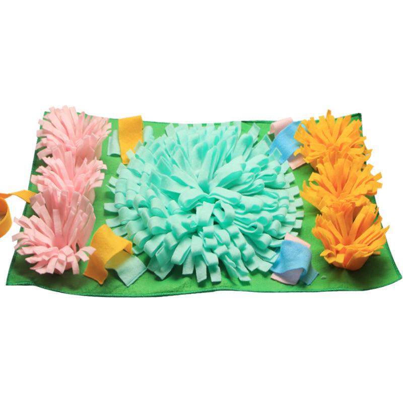 tapis à renifler 3D multicolore