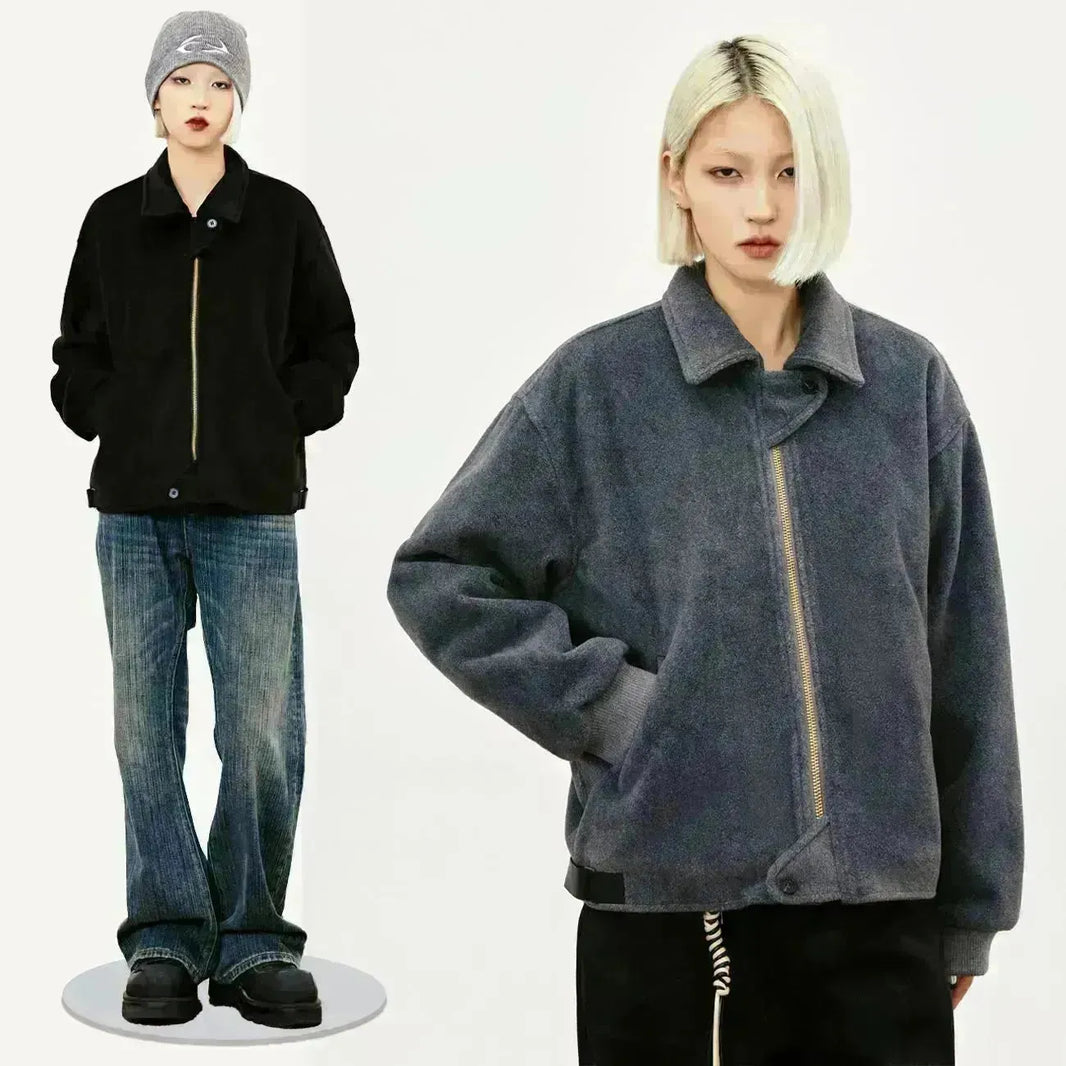 Veste cardigan chaude d'hiver d'hiver décontractée unisexe