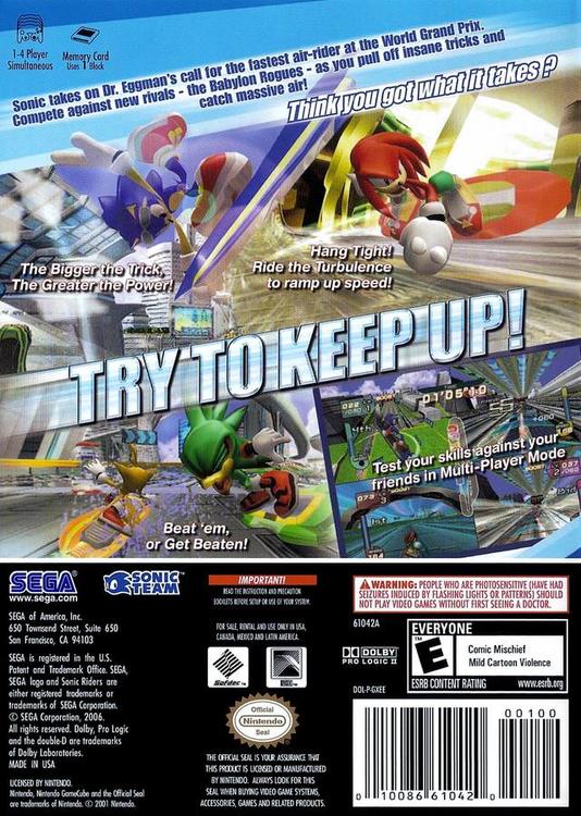 SONIC RIDERS