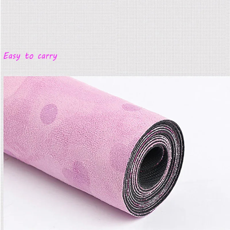 Suede folding yoga mat EX-STOCK Canada