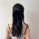 Silk satin oversized bow tie Hair Scrunchies ponytail Holder - EX-STOCK Canada
