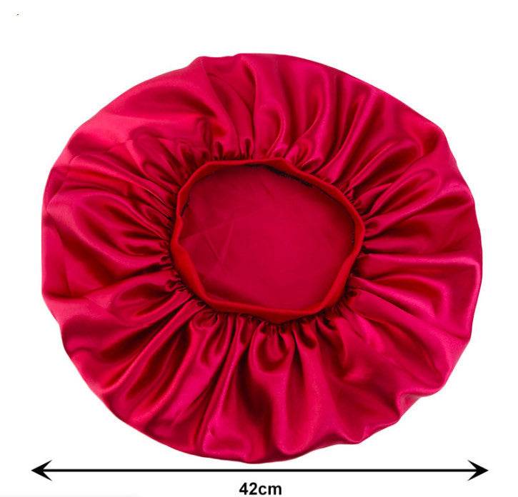 Beauty print Satin Silk Hair Bonnet for sleeping - EX-STOCK Canada