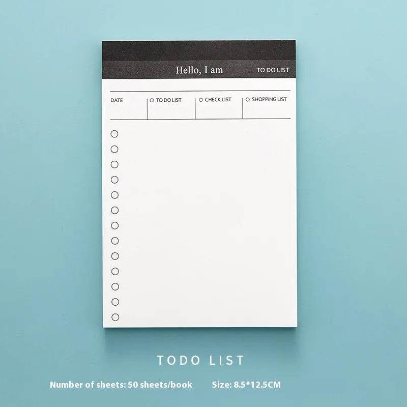 Portable Notepad Schedule Daily Planner - EX-STOCK Canada