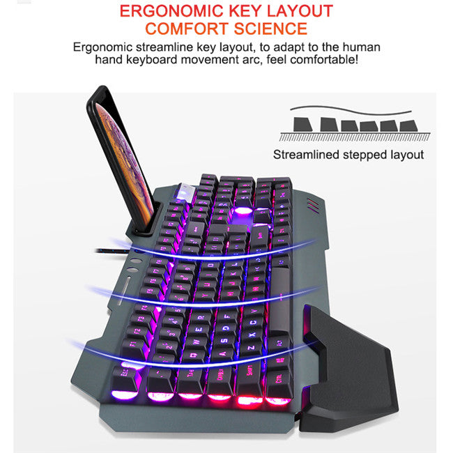 Gaming wired mechanical keyboard EX-STOCK Canada