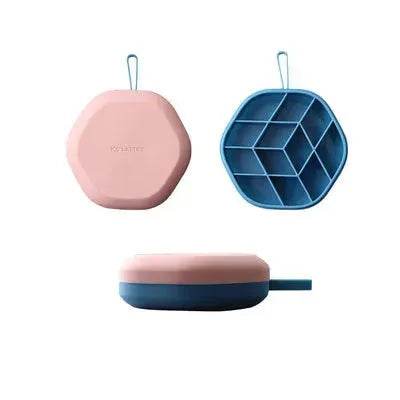 Portable Silicone Hexagonal DIY Ice Mold ice lattice - EX-STOCK Canada