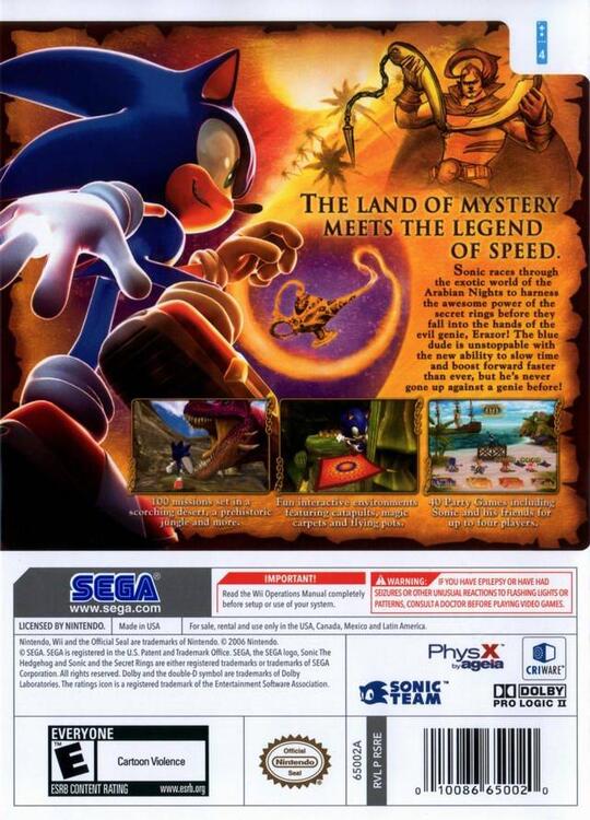 Sonic und die Geheimen Ringe