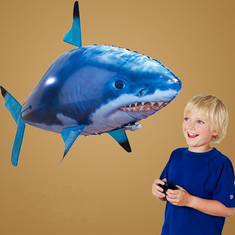 Remote Control Shark Toy Air Swimming Fish Infrared Flying RC Airplanes Balloons EX-STOCK Canada