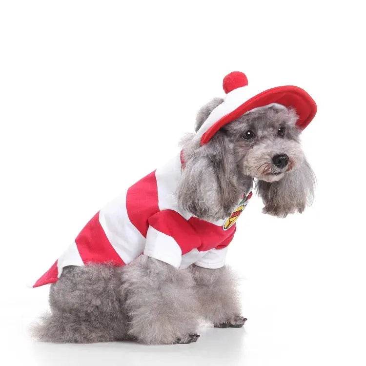 Christmas old man dog clothes - EX-STOCK Canada