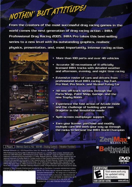 IHRA Professional Drag Racing 2005