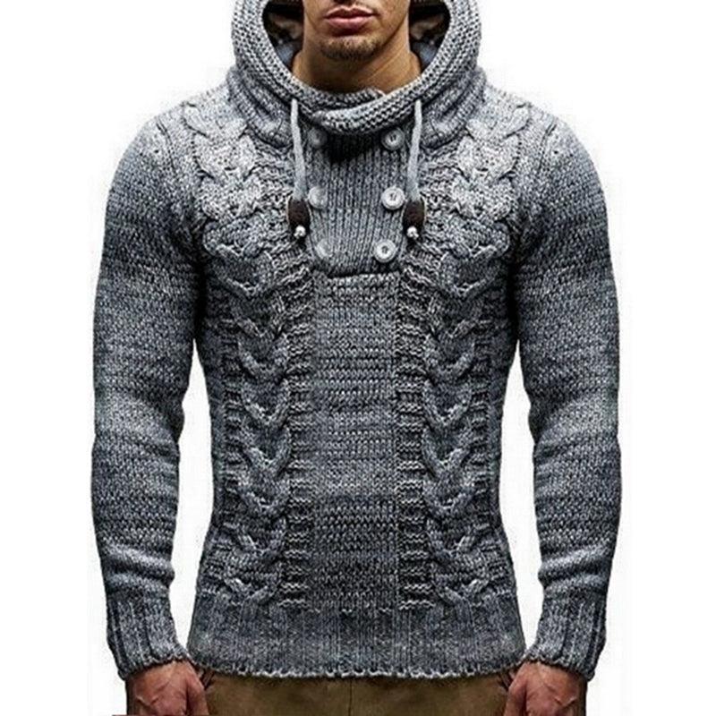 Turtleneck hooded sweater EX-STOCK Canada