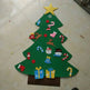 DIY Felt Christmas Tree New Year Toddler Kids Handmade Gift Toys Door Wall Hanging Ornaments Holiday Party Home Decor Set - EX-STOCK Canada
