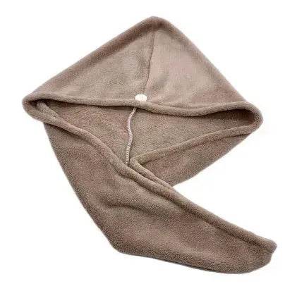 Women's Microfiber Hair Dryer Cap Absorbent Hair Towel. - EX-STOCK Canada