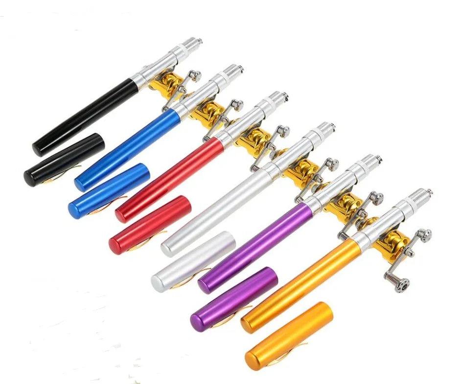Canne à pêche Mini de 1 mètre pour le commerce extérieur, canne à pêche portable de type stylo pour Amazon WISH, canne à pêche AEX-STOCK Canada