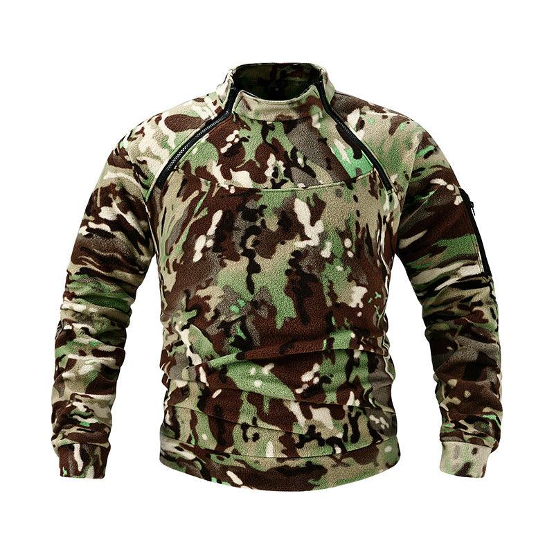 Stand Collar Men's Sweater Warm And Loose Solid Color Clothing EX-STOCK Canada