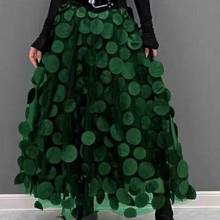 Women's Retro fashion Line Midi Maxi Prairie Skirt - EX-STOCK Canada