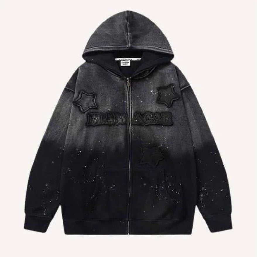 Men's Loose Casual Printed Hooded Sweatshirt EX-STOCK Canada