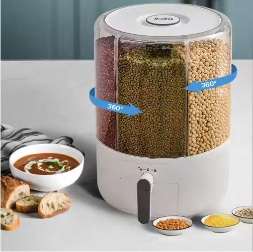 Contenitori per la conservazione del riso Contenitori per cereali Alimentari Contenitori per alimenti per animali Secchio Yikexiomi