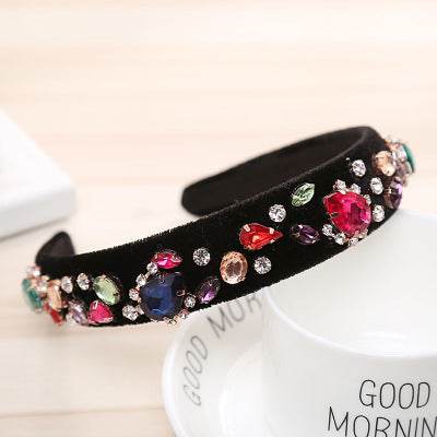Headband Pearl Rhinestone Hair Accessories - EX-STOCK Canada