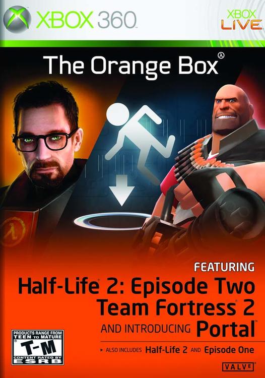 THE ORANGE BOX FEATURING HALF LIFE 2 EPISODE 2 & TEAM FORTESS 2