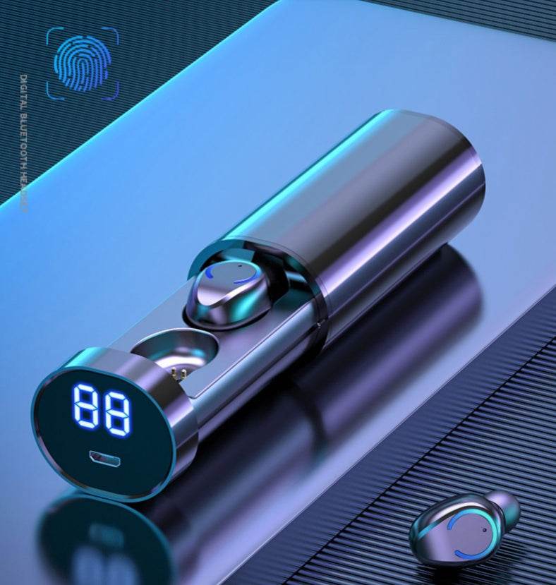 Wireless Bluetooth In-ear Headphone 9D Panoramic Sound Earphone Earbuds - EX-STOCK Canada