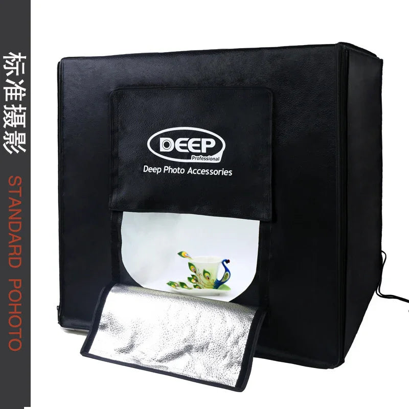 DEEP LED photographic studio photography lamp kit softbox 60CM set wholesale EX-STOCK Canada