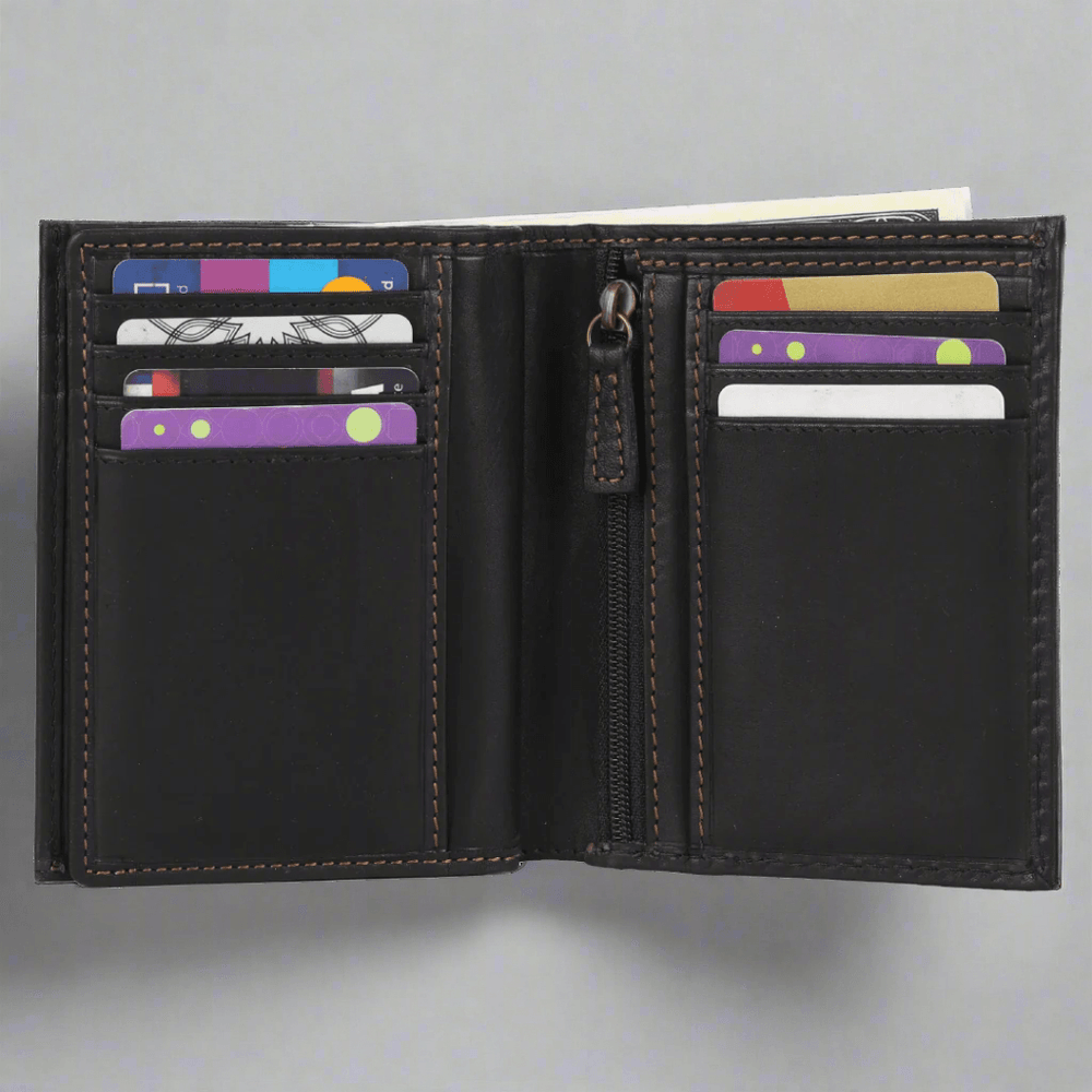 MET Men's Center Wing RFID Leather Wallet EX-STOCK Canada