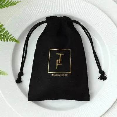 Flannel drawstring jewelry pouch Gift bag Drawstring Storage Pouch - EX-STOCK Canada