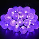 Crystal solar power of the led lamp string lights christmas lights solar garden outdoor decoration for christmas - EX-STOCK Canada
