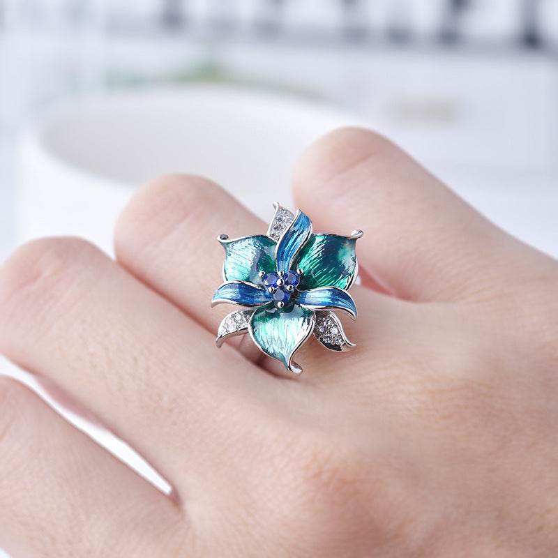 Purple Epoxy Earrings Pendant Set - EX-STOCK Canada