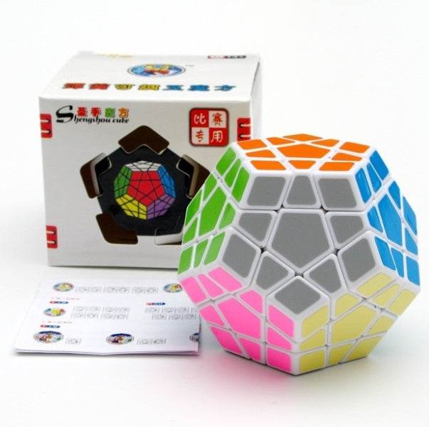 3rd Order Stickerless Dodecahedron Speed Cubes Brain Teaser Twist Puzzle Toy - EX-STOCK Canada