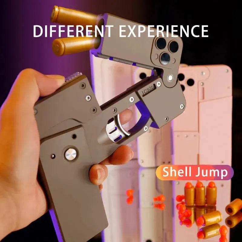 mobile phone shape folding soft bullet gun toy - EX-STOCK Canada