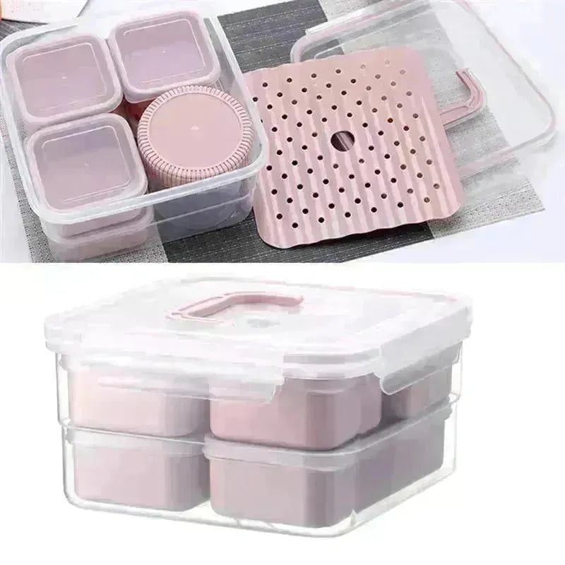 Plastic lunch box - EX-STOCK CANADA