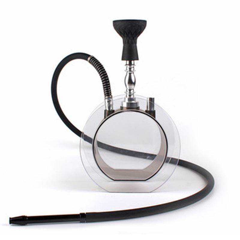 Acrylic round pot hookah set - EX-STOCK Canada