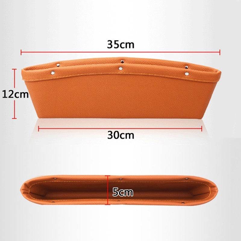 PU Leather car seat gap organizer Bag - EX-STOCK Canada