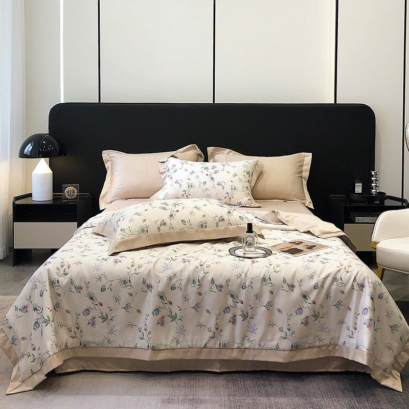 Tencel Summer Duvet Four-piece Washed Silk EX-STOCK Canada