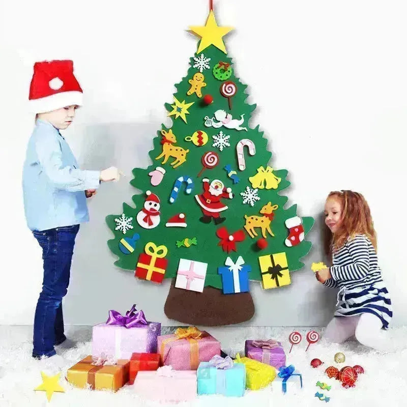 DIY Felt Tree de Noël Nouvel An