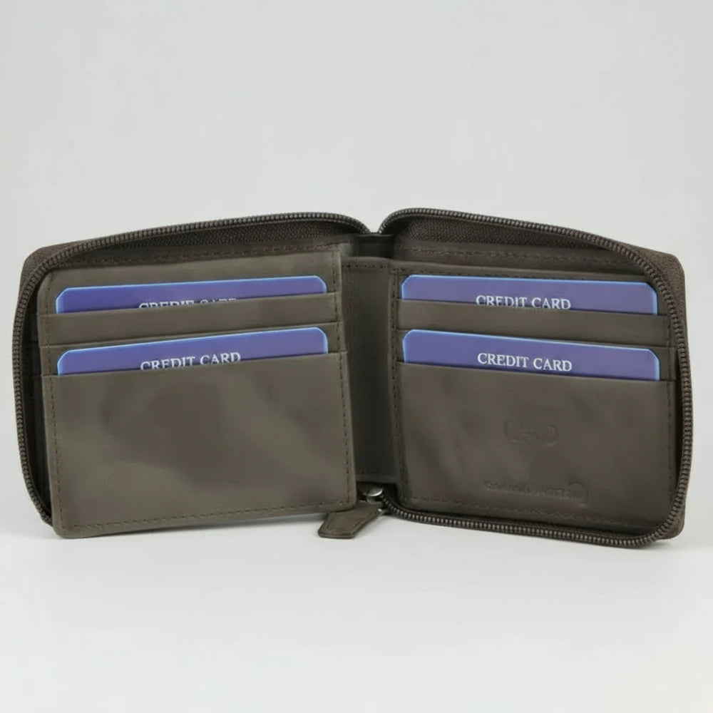 Portefeuille pour hommes zippéEX-STOCK Canada