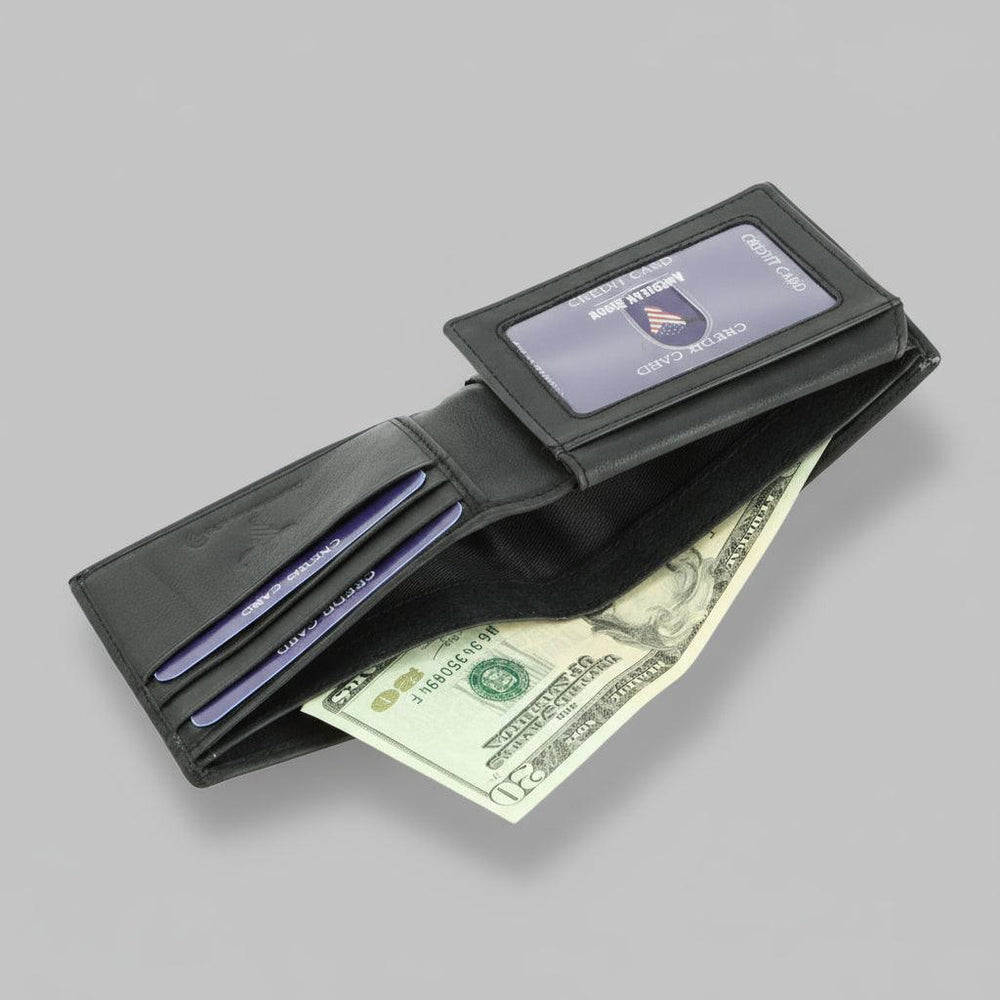 Men's RFID Bifold Wallet with Left ID Flap EX-STOCK Canada