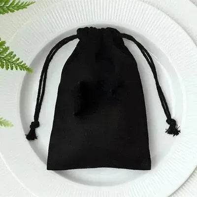 Flannel drawstring jewelry pouch Gift bag Drawstring Storage Pouch - EX-STOCK Canada