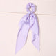 Cute Hair Silk Bow Scrunchie Vintage Satin Scarf Scrunchie - EX-STOCK Canada