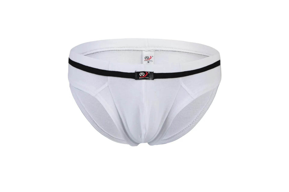 Men's Underwear Pure Cotton Low Waist Fashion Brief trunks panties - EX-STOCK Canada